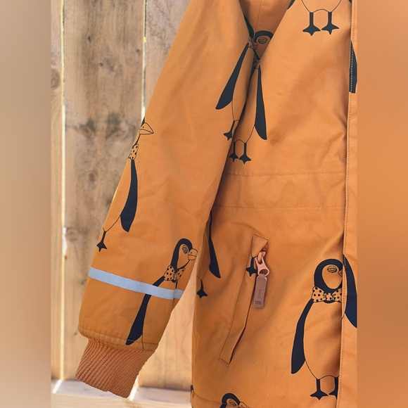 Mini Rodini Brown K2 Penguin Parka For kids All Genders - Picture 15 of 16